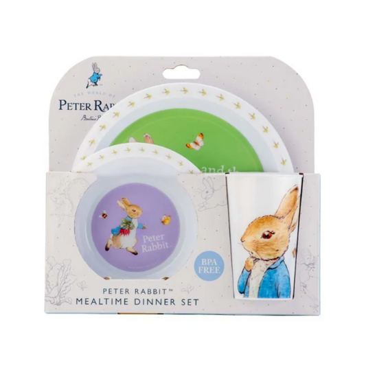 3pc Dinner Set : Peter Rabbit