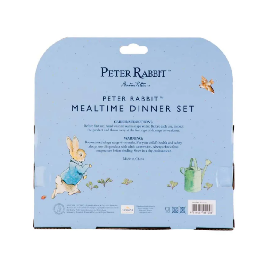 3pc Dinner Set : Peter Rabbit