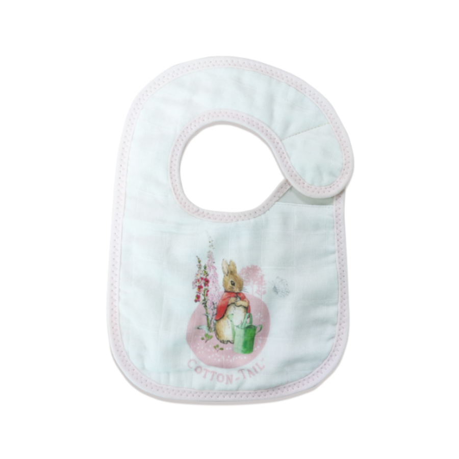 COTTON -TAIL Turkey Muslin Baby Bib