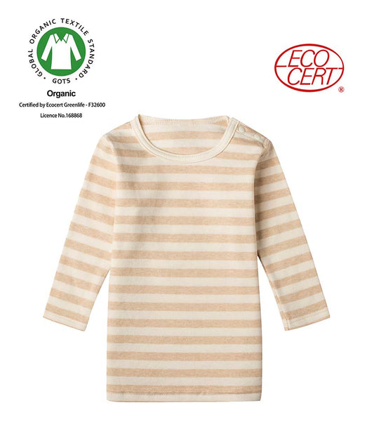 GOTS Certified Organic Long-Sleeved T-shirt