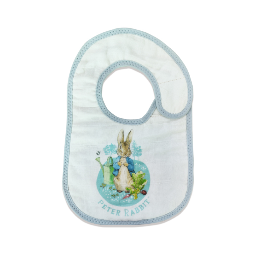 Peter Rabbit Turkey Muslin Baby Bib