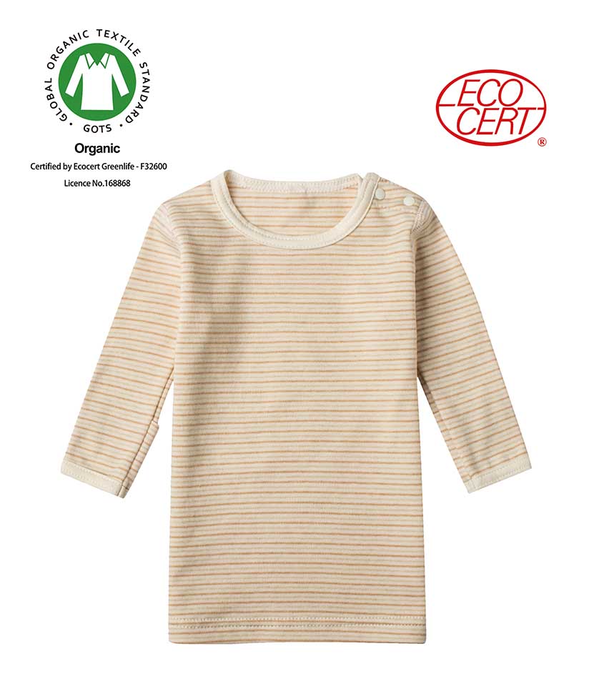 GOTS Certified Organic Long-Sleeved T-shirt