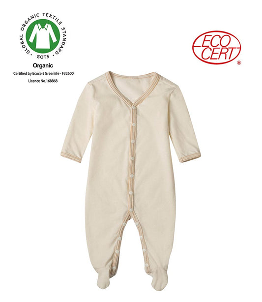 GOTS Certified Organic Footed Onesie