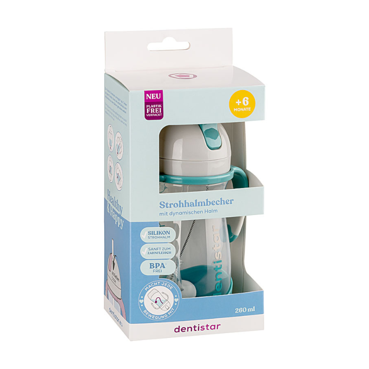 Dentistar Straw Cup 300ml