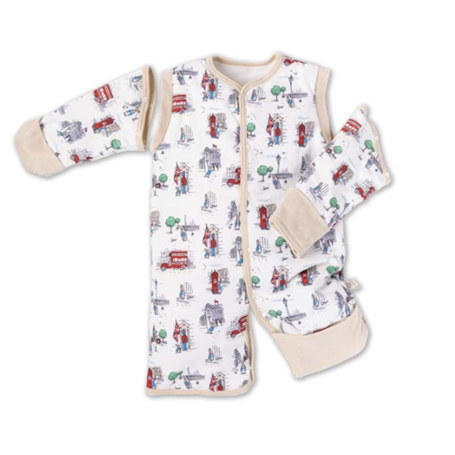 Peter Rabbit Pattern Sleeve Detachable Sleeping Bag (Thick)