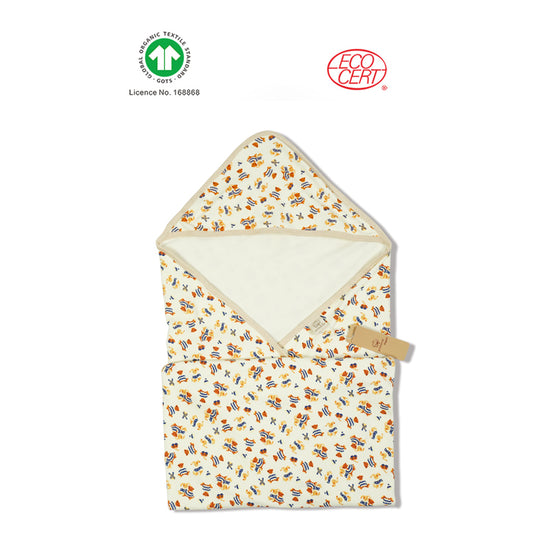 GOTS Certified Organic Swaddle Blanket (Summer)