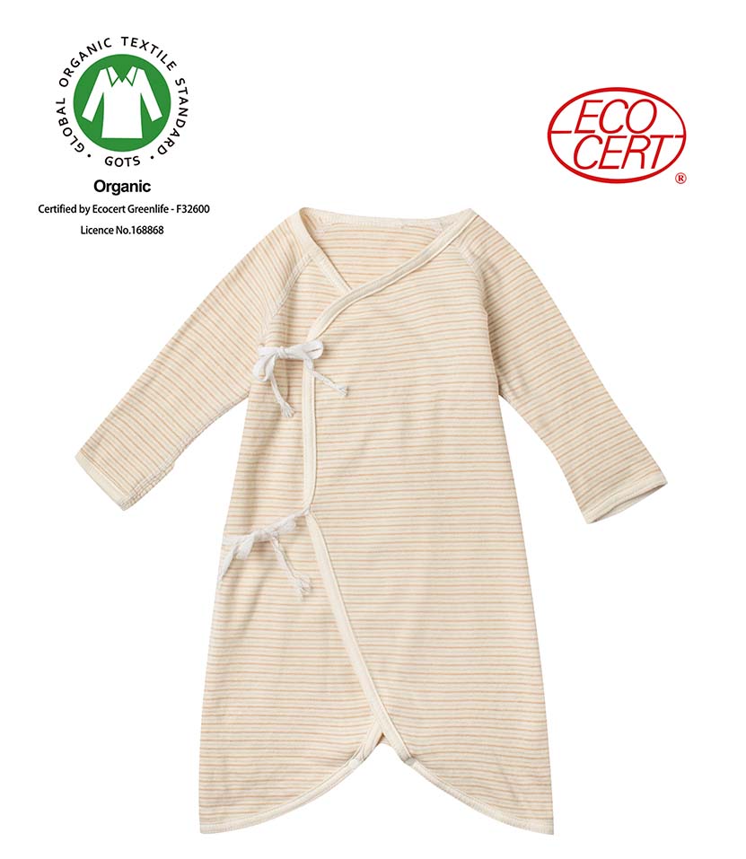 GOTS Certified Organic Long Sleeved Stylish Kimono