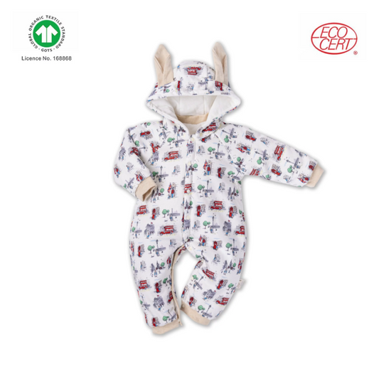 Peter Rabbit GOTS Certified Organic Pattern Jumper (Thick)