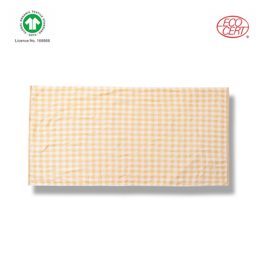 GOTS Certified Organic Large Muslin Towel (Squared)