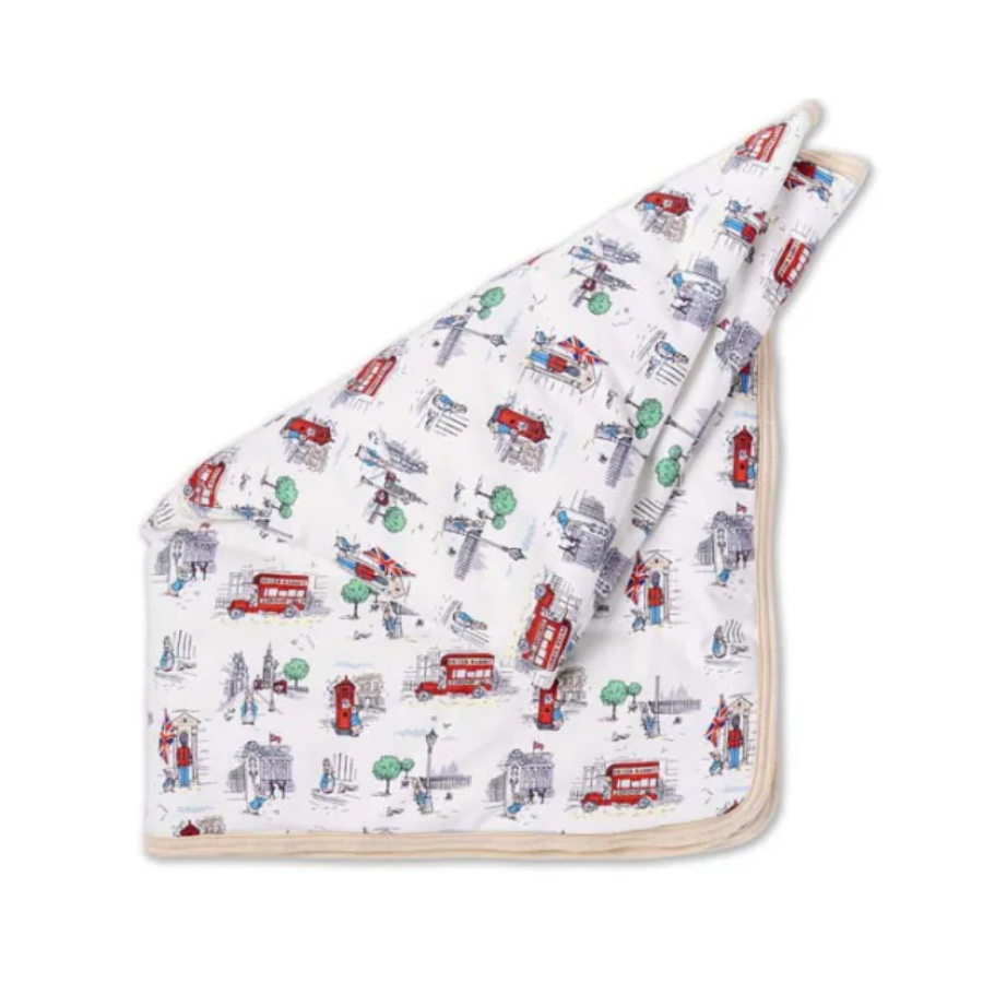 GOTS Certified Peter Rabbit Baby Blanket