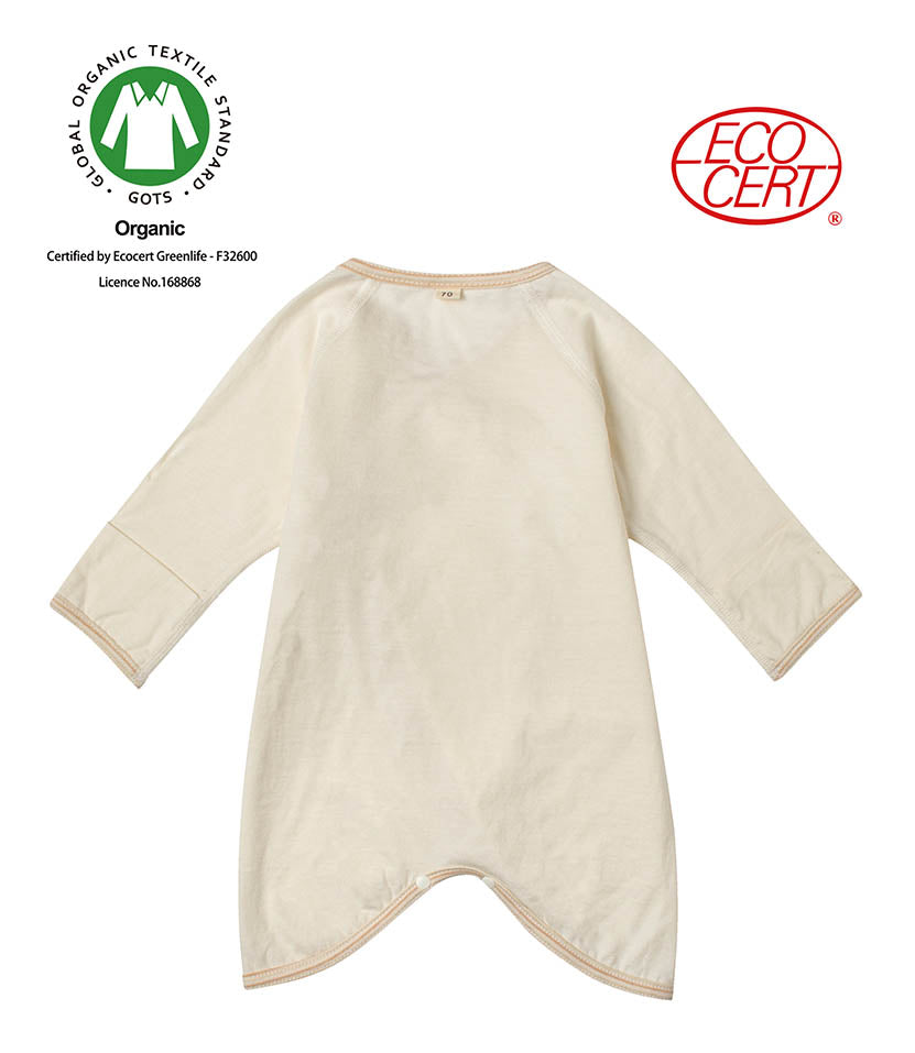 GOTS Certified Organic Long Sleeved Stylish Kimono