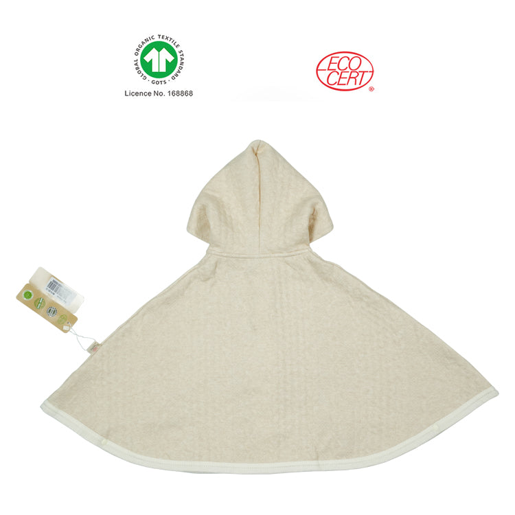 GOTS Certified Organic Hooded Cloak