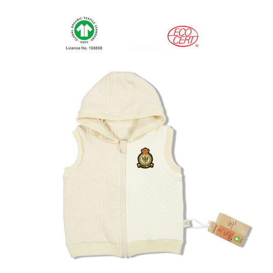 GOTS Certified Organic Hooded Vest