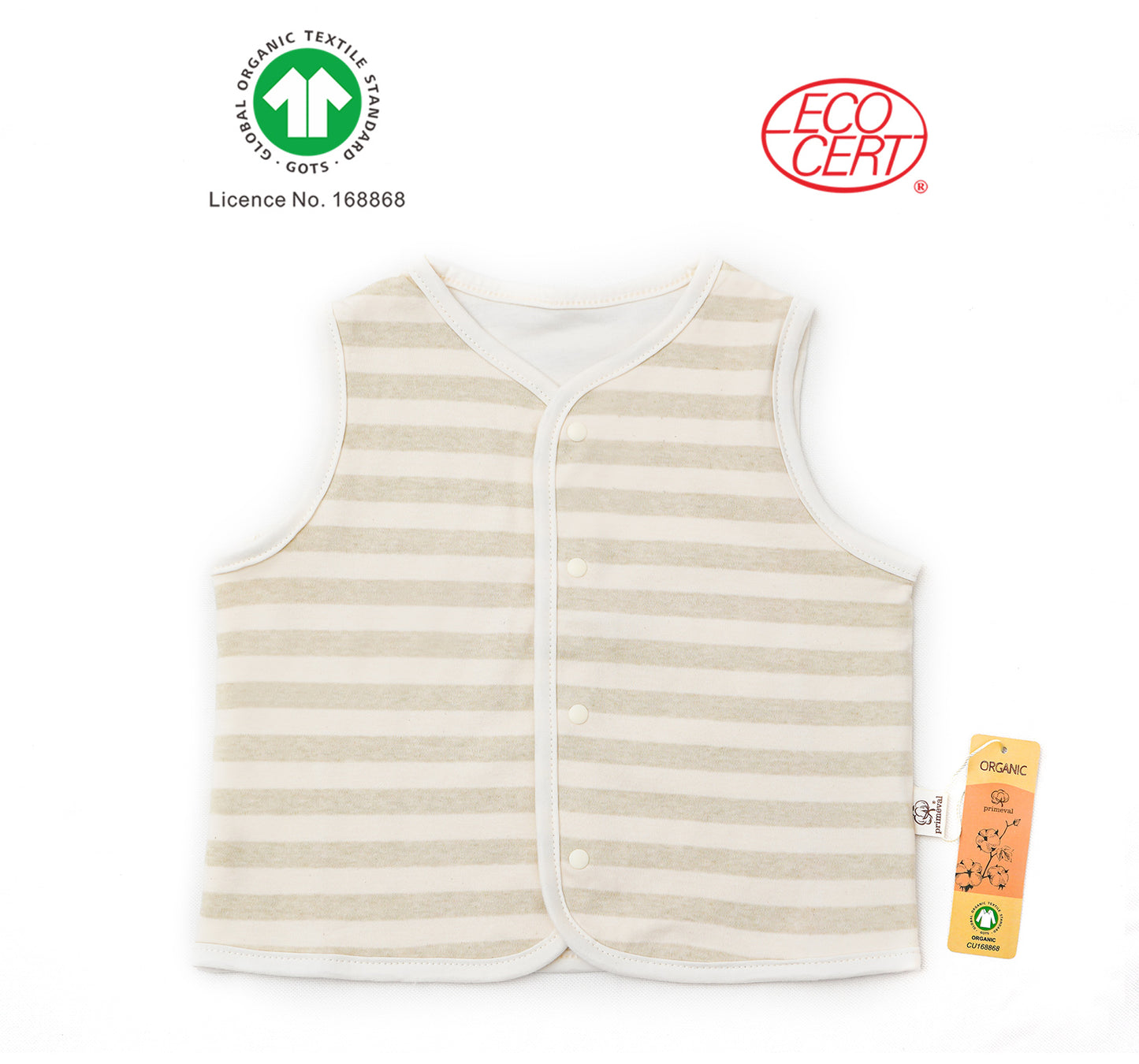 GOTS Certified Organic Vest (Thin)