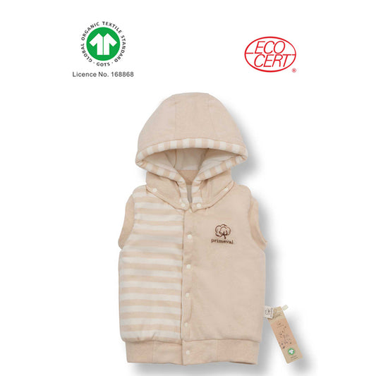 GOTS Certified Organic Hooded Vest