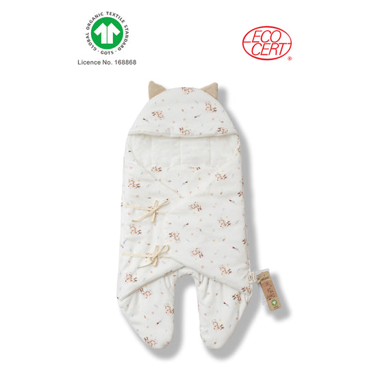 GOTS Certified Organic Baby-shaped Sleeping Bag (Thick)