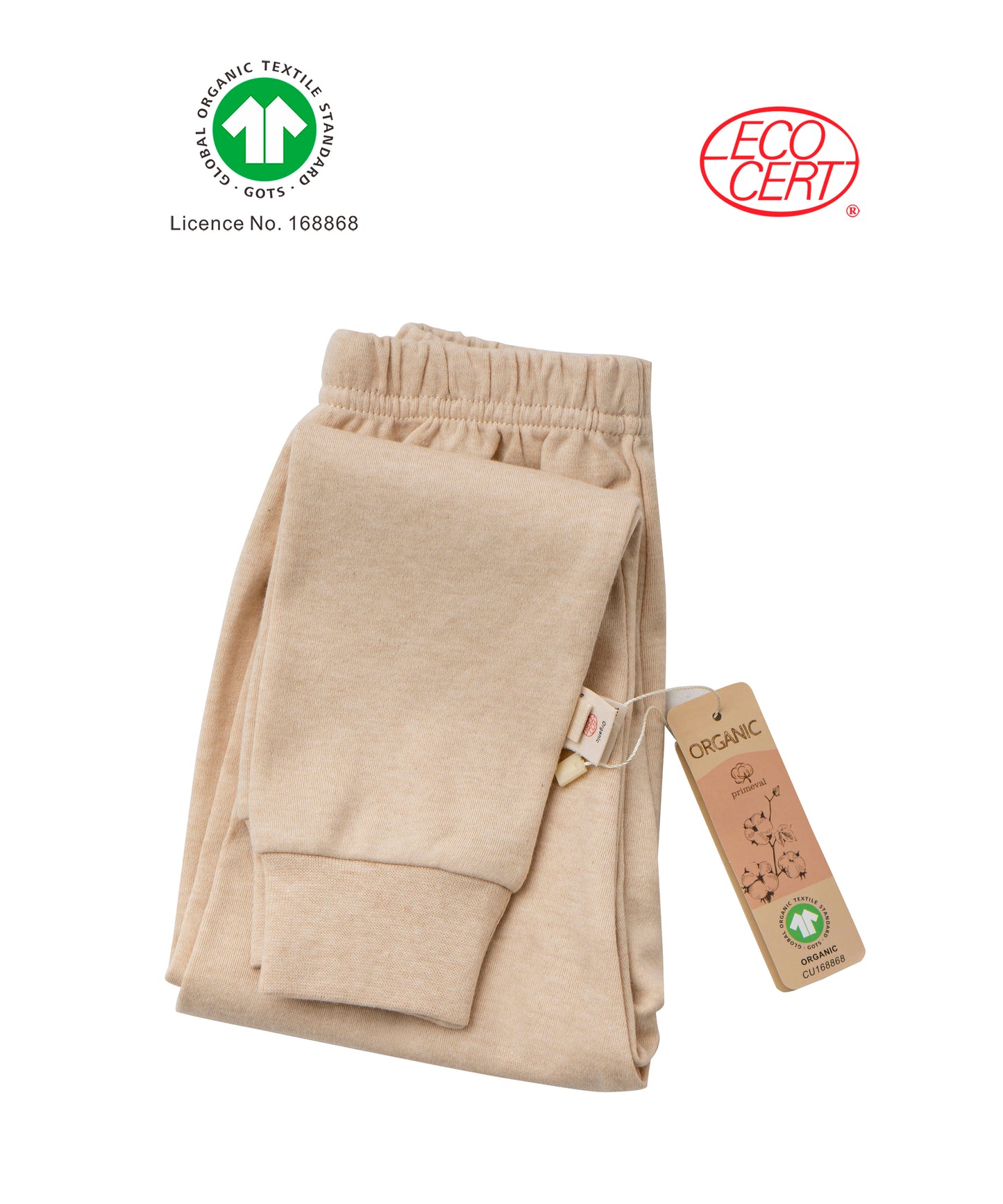 GOTS Certified Organic Pajama Bottoms for Kids