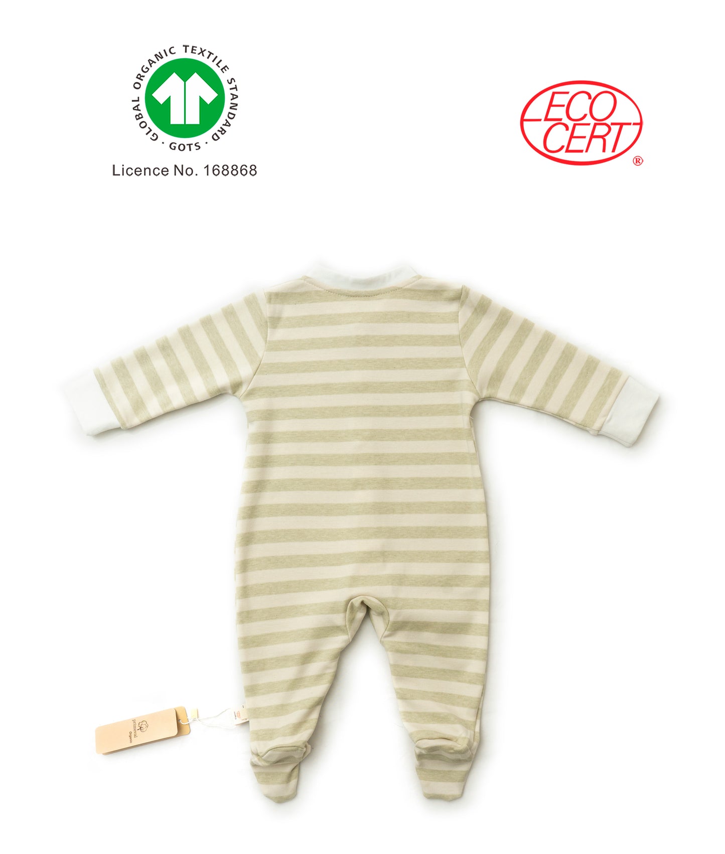 GOTS Certified Organic Footed Onesie