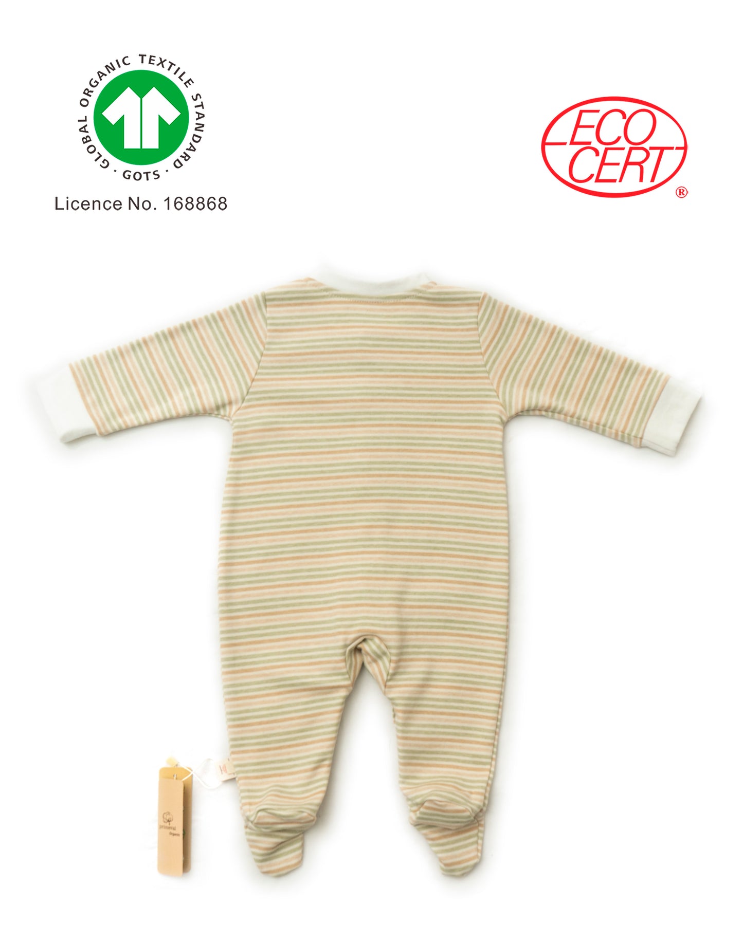 GOTS Certified Organic Footed Onesie