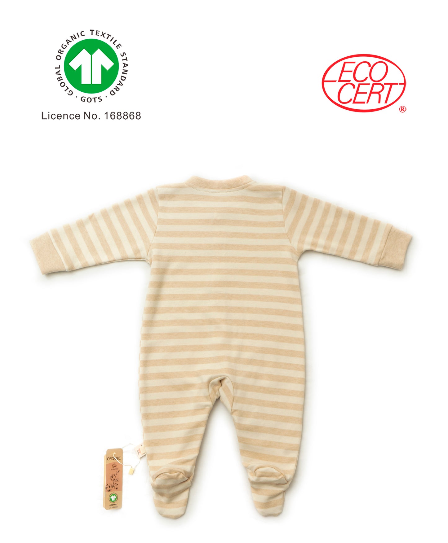 GOTS Certified Organic Footed Onesie